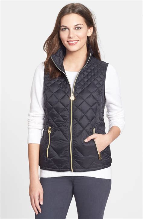 michael kors packable vest|Michael Kors vest women's.